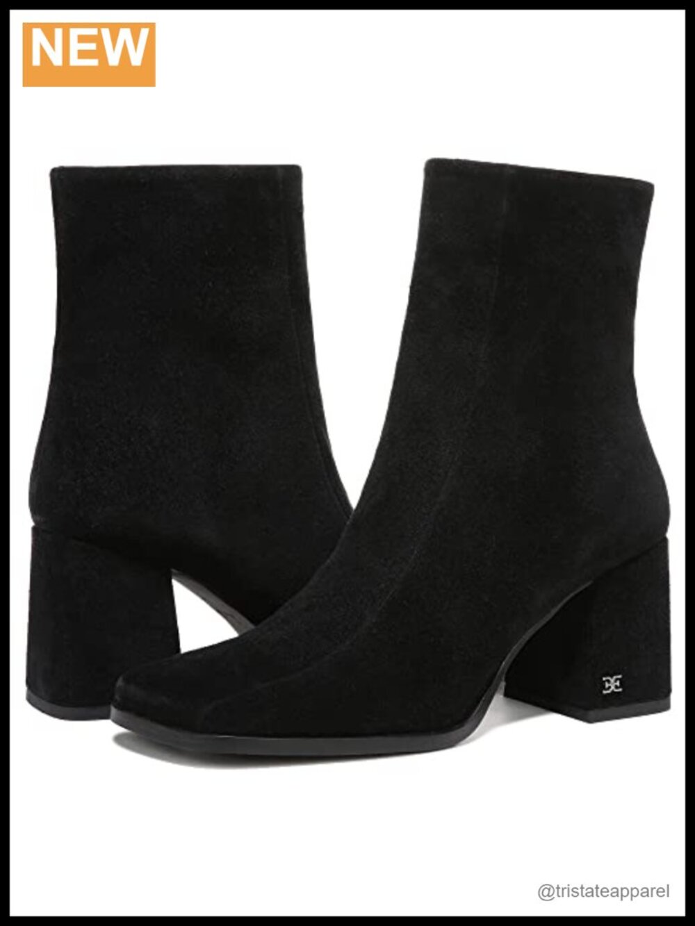 Over-the-Knee Boots Square Toe Chunky Heel Leather